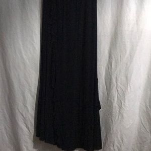 REFORMATION LONG SKIRT SIZE M BLACK VISCOSE MINT